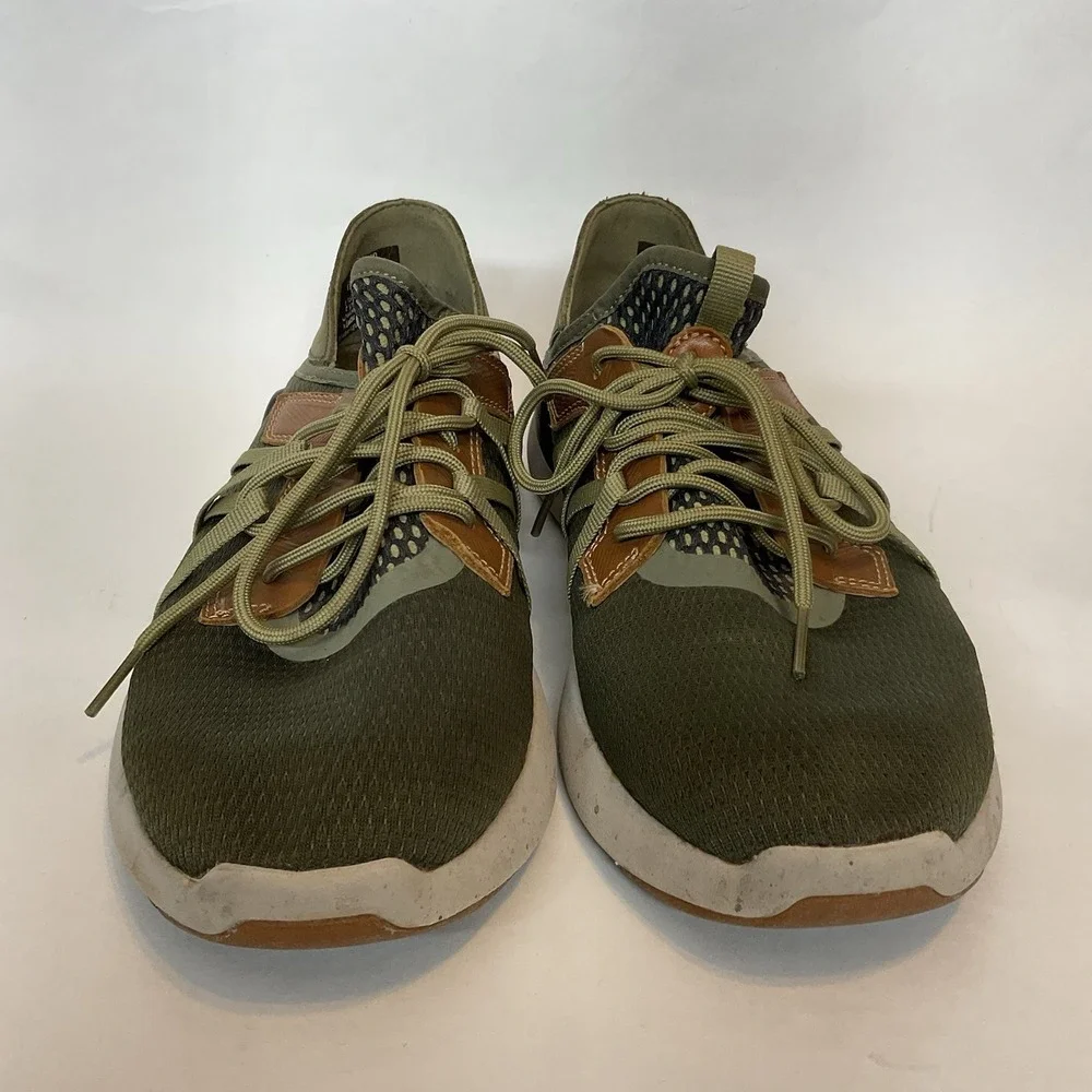 Olukai Mio Li Men's Size 8 /41 Hunter Green Lava Rock Lightweight Shoes Sneakers